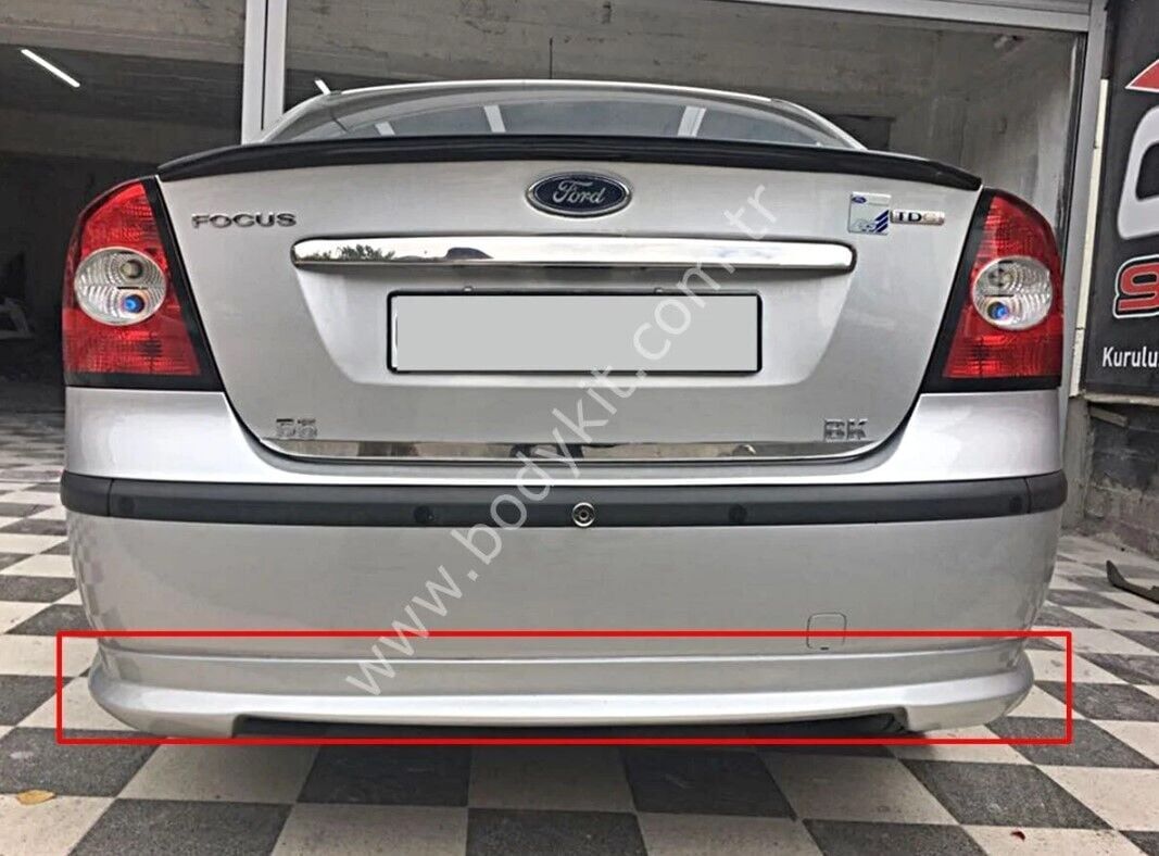 Ford Focus 2 Uyumlu yedek Parça  Sedan Arka Tampon Eki