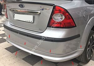 Ford Focus 2 Uyumlu yedek Parça  Sedan Arka Tampon Eki