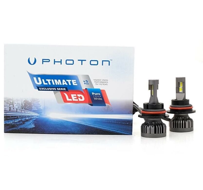 Photon Ultimate HB1 12-24V 9004 Led Headlıght 9500 Lumens 4+ Plus