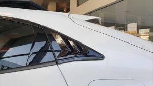 Honda Cıvıc FK7 2016-2020 Için Uyumlu HB Kelebek Kaplama Pıano Black