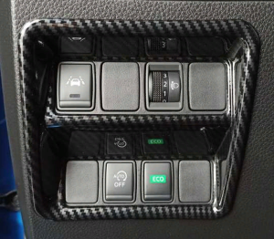 Nissan Qashqai 2014-2020 Uyumlu Yedek Parça Kontrol Panel Kaplama - Karbon