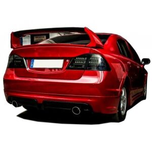 Honda Civic Uyumlu Yedek Parça 2007-2011 Çift Çıkış RR Arka Karlık Boyasız