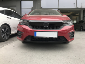 Honda Cıty 2020+ Için Uyumlu Ön Tampon Alt Çıtası- Pıano Black