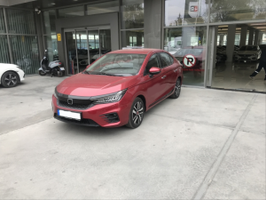Honda Cıty  2020+ Için Uyumlu RS Sis Kaplama- Pıano Black