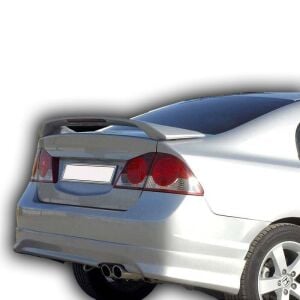 Honda Civic Uyumlu Yedek Parça 2007-2011 Işıklı Spoiler Boyasız