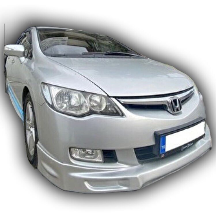 Honda Civic Fd6 Uyumlu Yedek Parça 2010 - 2012 Mugen Ön Ek Plastik Boyasız