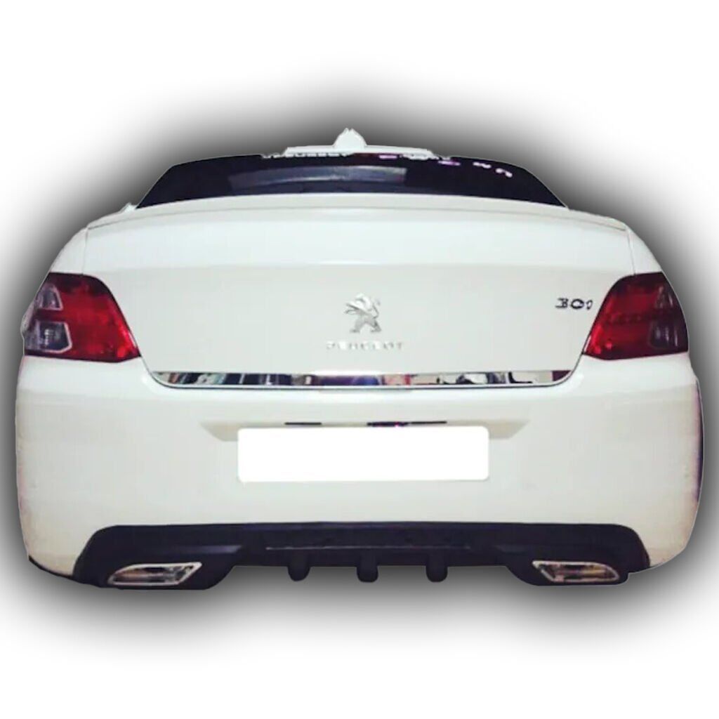Peugeot 301 Uyumlu Yedek Parça Arka Tampon Eki Boyasız