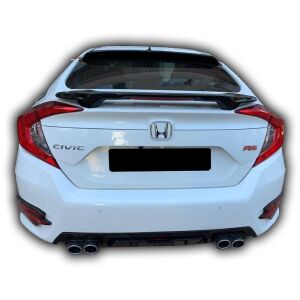 Honda Civic Fc5 Uyumlu Yedek Parça 2017 Işıklı Spoiler Boyasız