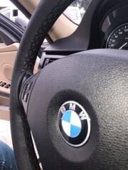 Dikmeli Direksiyon Kılıfı Düz Siyah