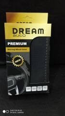 Dikmeli Direksiyon Kılıfı Düz Siyah