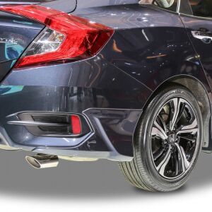 Honda Civic Fc5 Uyumlu Yedek Parça 2017 Arka Tampon Flap Sağ-Sol Boyasız