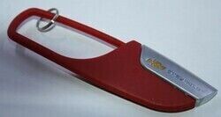 Chevrolet Uyumlu Yedek Parça Lüks Anahtarlık Kırmızı