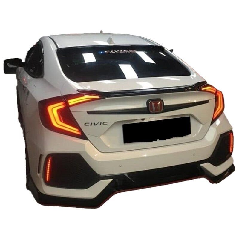Honda Civic Fc5 Uyumlu Yedek Parça 2017 Anatomik Spoiler Boyasız