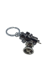 Turbo Büyük Sportif Anahtarlık Krom