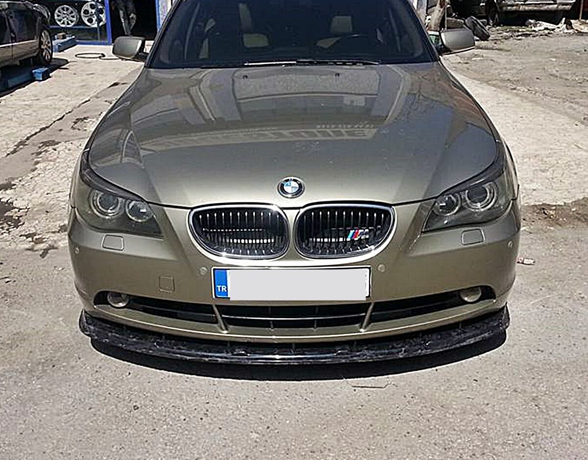 Bmw E60 2003-2009 Ön Tampon Lip Plastik