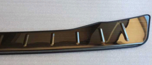 Toyota C-HR 2016-2019 Uyumlu Yedek Parça Arka Tampon Üst Koruma Siyah