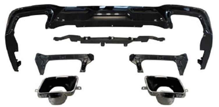 Bmw F44 M235i Difüzör + Egzoz Ucu