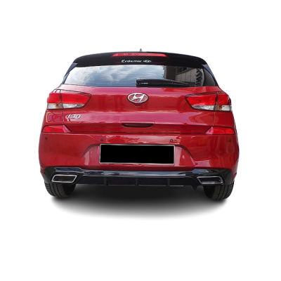 Hyundai İ30 2017 - 2020 Custom Difüzör Plastik Boyasız