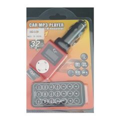 Fm Transmitter Küçük Mp3 Araç İçi Müzik Çalar Kırmızı