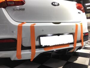 Kia Ceed 2012-2016 Uyumlu Yedek Parça Difüzör Plastik Boyasız