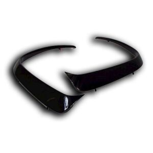 Mercedes W176 A Serisi Amg A45 2012 - 2018 Uyumlu Yedek Parça Arka Tampon Kaşları (2 Parça) Plastik Boyasız