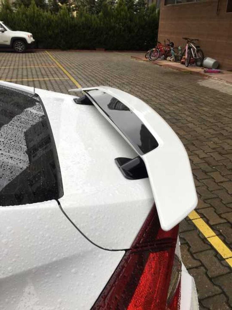 Honda Civic Fc5 2016-2020 Spoiler Si Model Reflektörlü (Kırlangıç) (Boyasız)