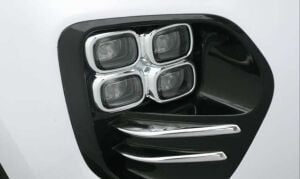 Kia Sportage 2016-2019 Için Uyumlu Yedek Parça Ön Sis Kaplaması Küçük(Kare) Nıkelaj