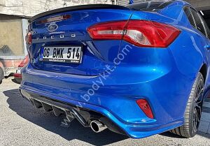 Ford Focus 4 Uyumlu Yedek Parça Arka Tampon Eki
