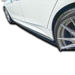 Mercedes W205 C Serisi Sedan Amg C63 2014 - 2021 Uyumlu Yedek Parça Marşpiyel Altı Lip Plastik Boyasız