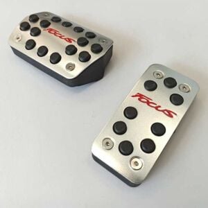 Ford Focus Uyumlu Yedek Parça   2010-2019 Otomatik Pedal Seti Kırmızı Yazılı