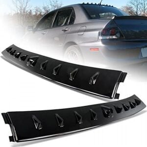 Mitsubishi Lancer 2009 - 17 Cam Üstü Spoiler Plastik Boyasız