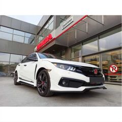 Honda Civic Fc5 2016-2020 Makyajlı Kasa Ön Tampon Mugen Ön Ek