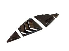 Toyota Corolla 2019+ Uyumlu Kelebek Cam Kaplama Piano Black