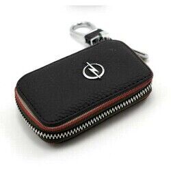 Opel Uyumlu Yedek Parça Fermuarlı Deri Anahtar Kabı