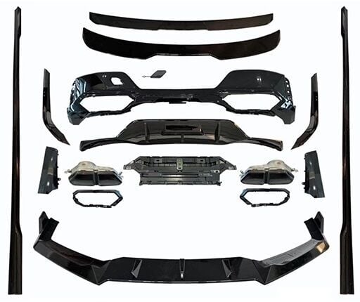 Bmw G70 M760 Aero Kit Parlak Siyah