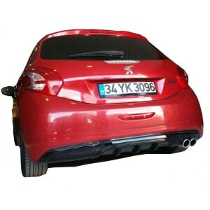 Peugeot 208 2012 - 2015 Uyumlu Yedek Parça Difüzör Plastik Boyasız