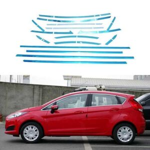 Ford Uyumlu Yedek Parça Fiesta Cam Çıtası Nikelaj Tamtur