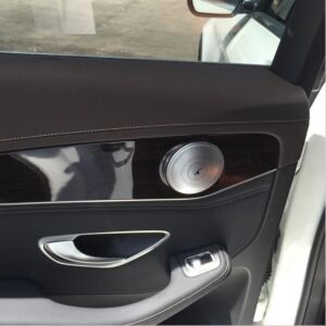 Mercedes W205 C Serisi 2015+ İçin Uyumlu Yedek Parça Burmester Hoparlör Yuvarlak 4 Parça