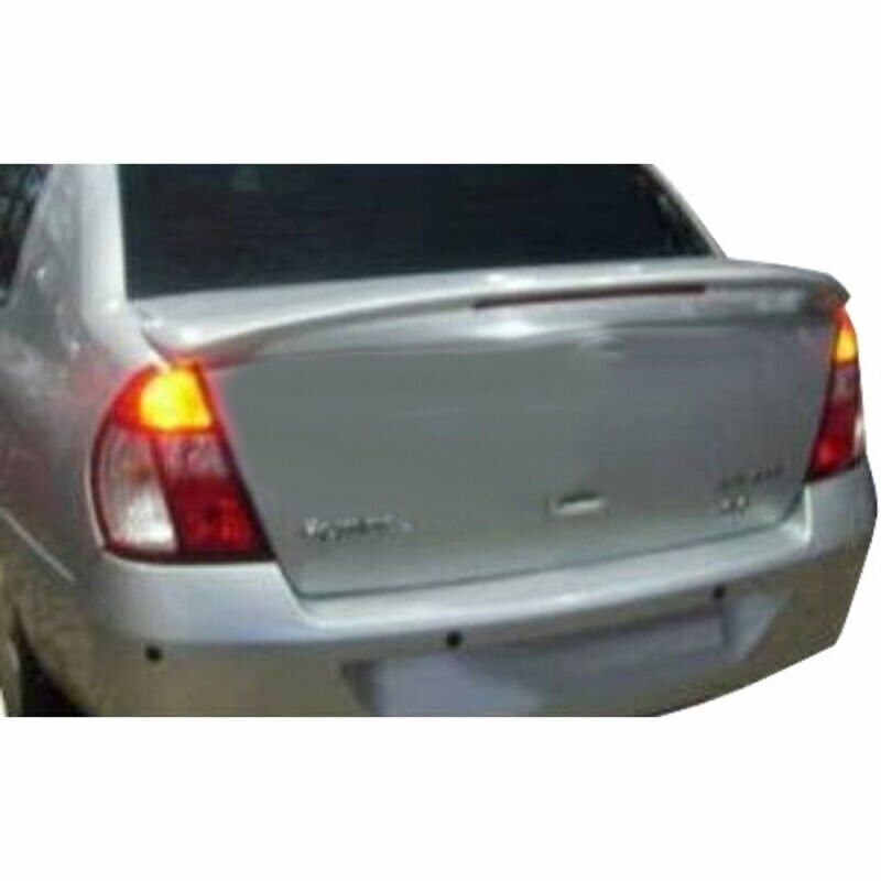 Renault Clio 2 Sedan Uyumlu Yedek Parça Işıklı Spoiler Boyasız