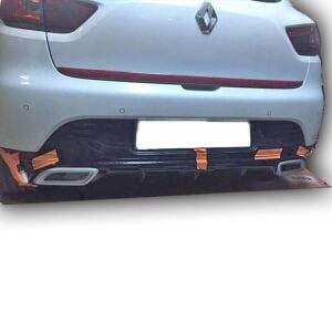 Renault Clio 4 2012 - 2019 Uyumlu Yedek Parça Difüzör Plastik Boyasız