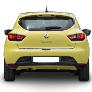 Renault Clio 4 2012 - 2019 Uyumlu Yedek Parça Sport Difüzör Plastik Boyasız