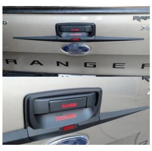 Ford Ranger  Uyumlu Yedek Parça  T7 2015-2017 Siyah 24 Parça Kaplama Seti