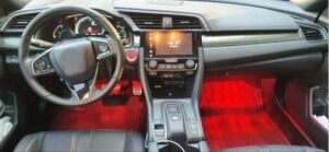 Honda Civic Fc5 Uyumlu Yedek Parça Vites Konsol Aydınlatma Kırmızı 2016-2020