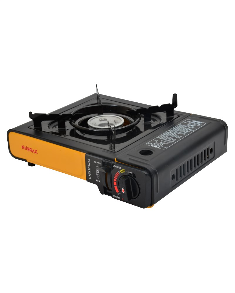 Portatif Ocak Siyah + 1 Kartuş NG-501-SY