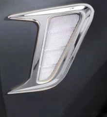 Hyundai Kona Ön Tampon Bıçakları - Krom