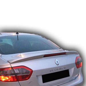 Renault Fluence Uyumlu Yedek Parça Işıklı Kalın Spoiler Boyasız