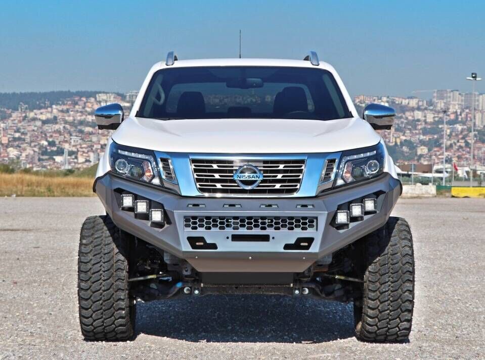 Nissan Navara 2019-2021 Off Road Çelik Ön Tampon Koruma AQM4WD