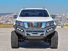 Nissan Navara 2019-2021 Off Road Çelik Ön Tampon Koruma AQM4WD