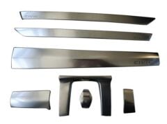 Honda Civic Fc5 2016-2020 İç Kaplama Set Silver 7 Parça