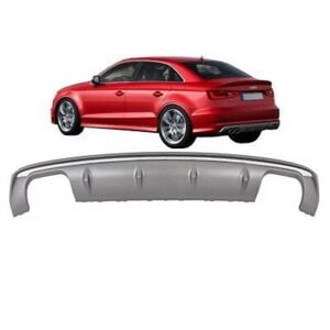 Audi A3 2012-2016 S3 Uyumlu Yedek Parça Difüzör Sedan